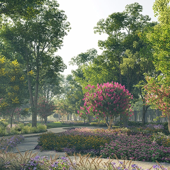 Godrej Eden estate Pune Gallery 05 Flower Garden Phase 1