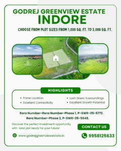 Godrej Plots Indore Rera Received Godrej Greenview Estate