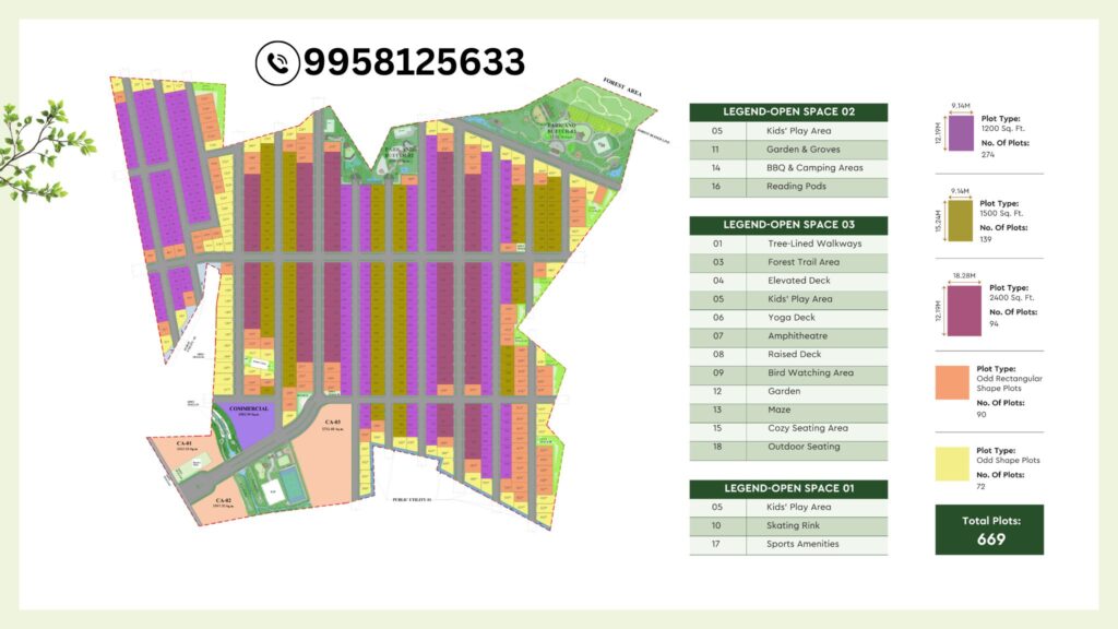 Godrej Plots In Doddaballapur Layout Plan
